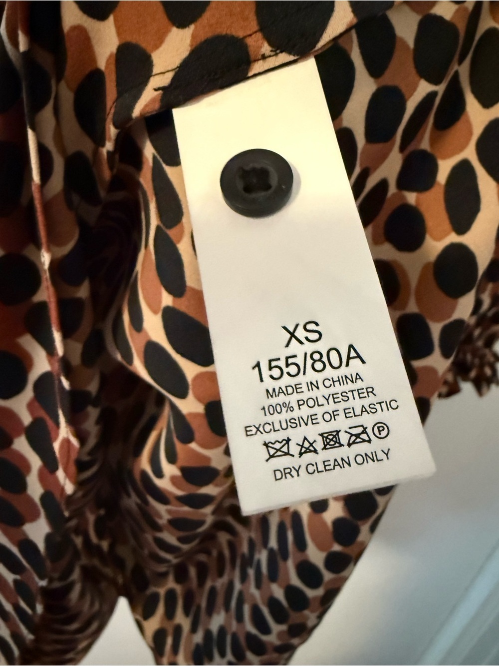 Kate Spade Dotty Leopard Spin Dress. XS - Picture 8 of 9